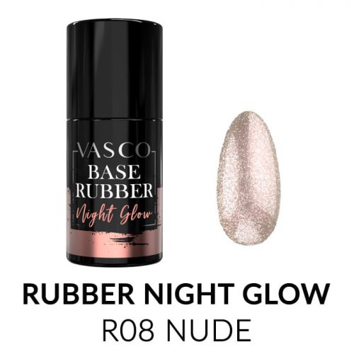 Baza hybrydowa Base Rubber Night Glow R08 Nude