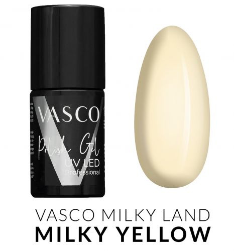 Lakier hybrydowy V12 Milky Yellow Milky Land Vasco