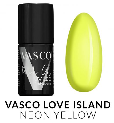 Lakier hybrydowy V19 Neon Yellow Love Island Vasco