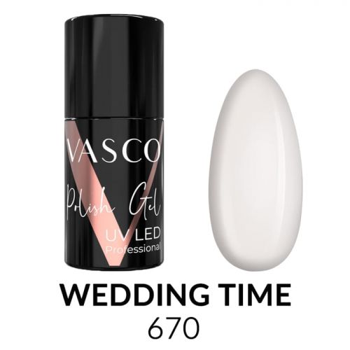 Lakier hybrydowy 670 Wedding time Vasco 6 ml