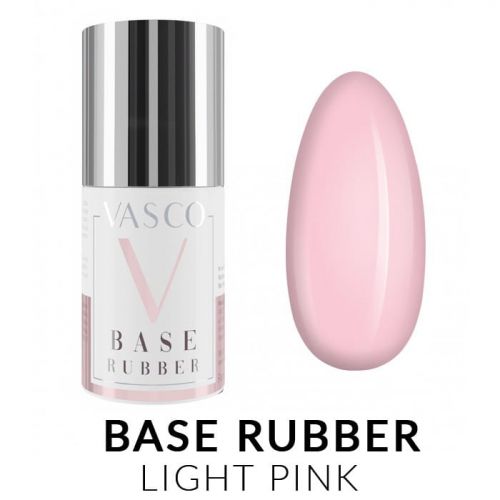 Baza hybrydowa Base Rubber Light Pink Vasco 6 ml