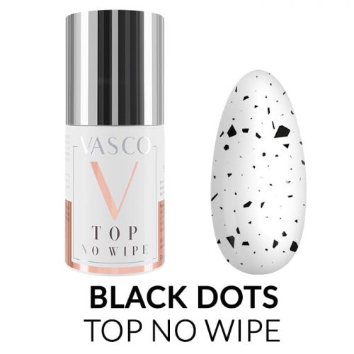 Top No Wipe Black Dots Vasco