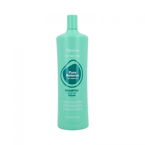 FANOLA VITAMINS PURE BALANCE Przeciwłupieżowy szampon do włosów z kompleksem witamin B E 1000 ml