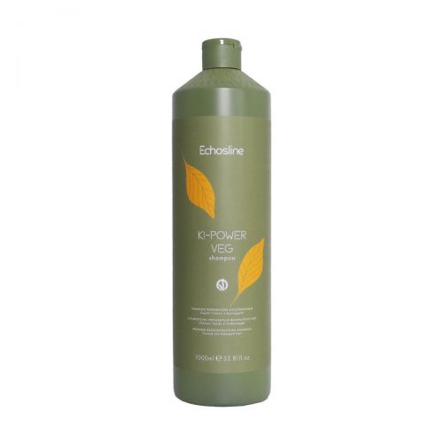 Echosline kiPower Veg, szampon regenerujący włosy, 1000ml
