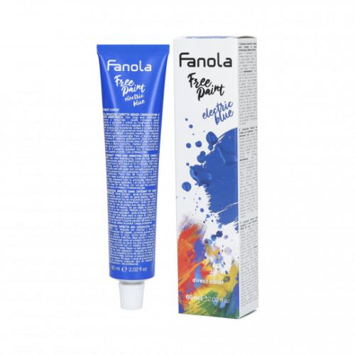 FANOLA FREE PAINT Półtrwała farba do włosów, 60ml Electric Blue