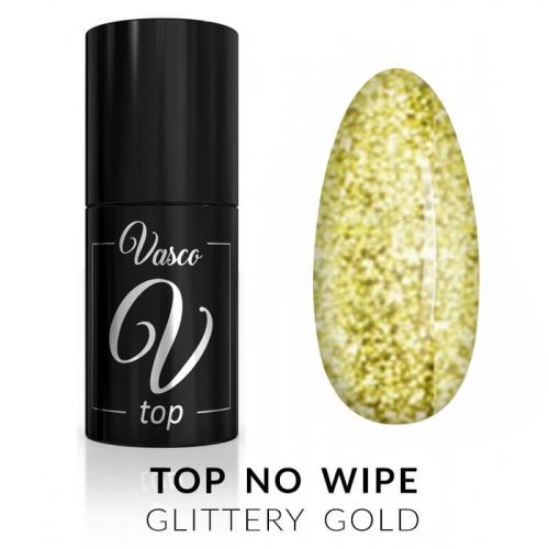 Top No Wipe Glittery Gold Vasco