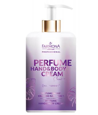 Farmona PERFUME HAND&BODY CREAM Glamour - Fioletowy