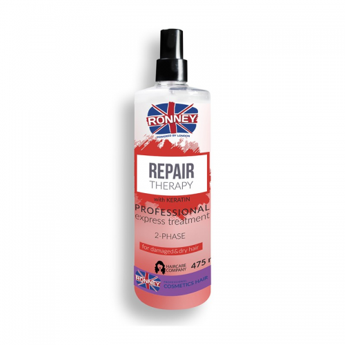 Ronney Moisture Mgiełka do włosów Ułatwiająca rozczesywanie Kuracja dwufazowa 475ml