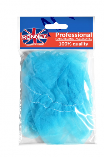 Ronney Ochronna siatka do włosów- Niebieska