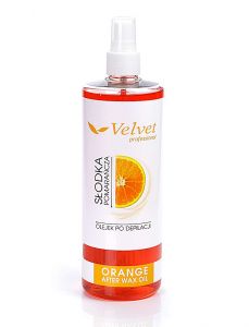 VELVET - Olejek po depilacji Słodka Pomarańcza 500ml
