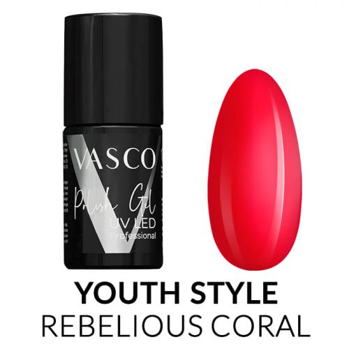 Lakier hybrydowy V67 Rebelious Coral Youth Style Vasco