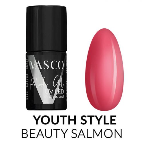 Lakier hybrydowy V70 Beauty Salmon Youth Style Vasco