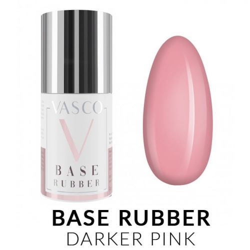 Baza hybrydowa Base Rubber Darker Pink Vasco 6 ml