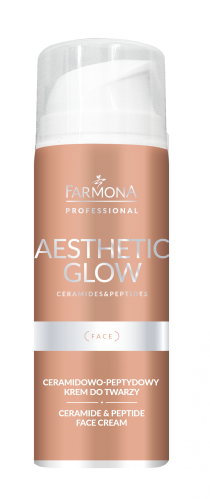 EST0003   AESTHETIC GLOW Ceramidowo-peptydowy krem do twarzy 150ml