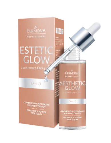 EST0001 AESTHETIC GLOW Ceramidowo-peptydowe serum do twarzy 30ml