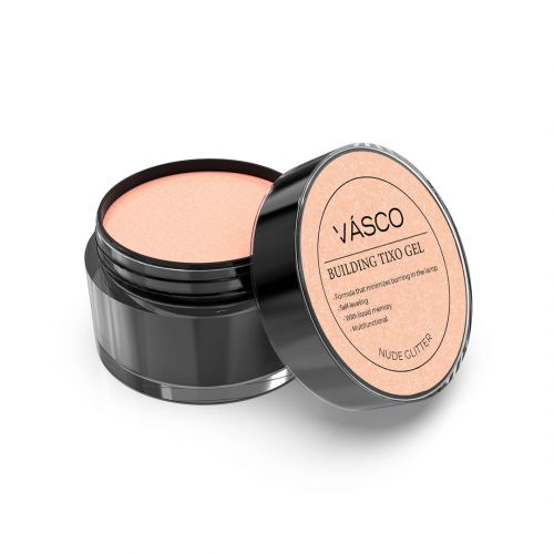 Żel budujący Tixo Nude Glitter Vasco 50 ml