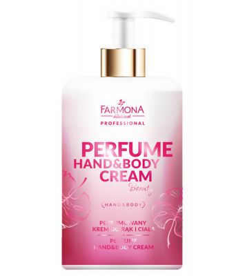 Farmona PERFUME HAND&BODY CREAM Beauty - różowy