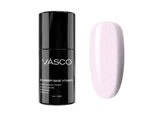 Baza hybrydowa Base Rubber Vitamin Pink Frost Vasco 7 ml